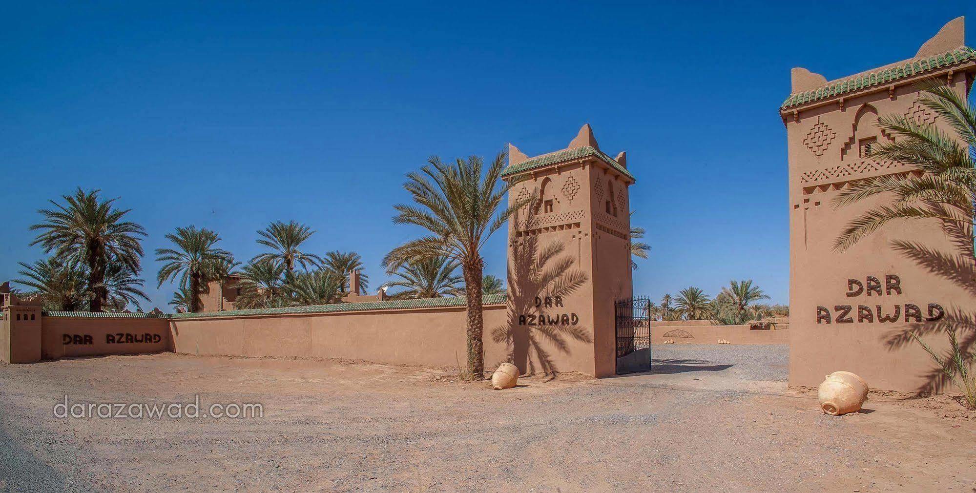 Dar Azawad Hotel M'Hamid Kültér fotó